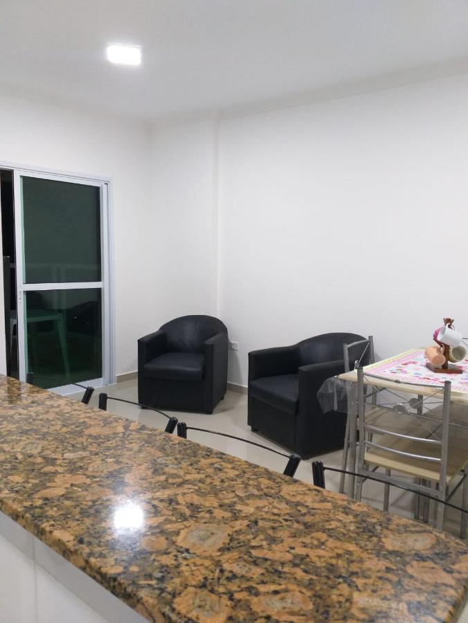 Apartamento Temporada pé na areia Mongaguá Exterior foto