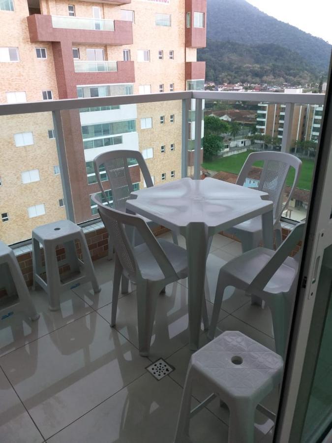 Apartamento Temporada pé na areia Mongaguá Exterior foto