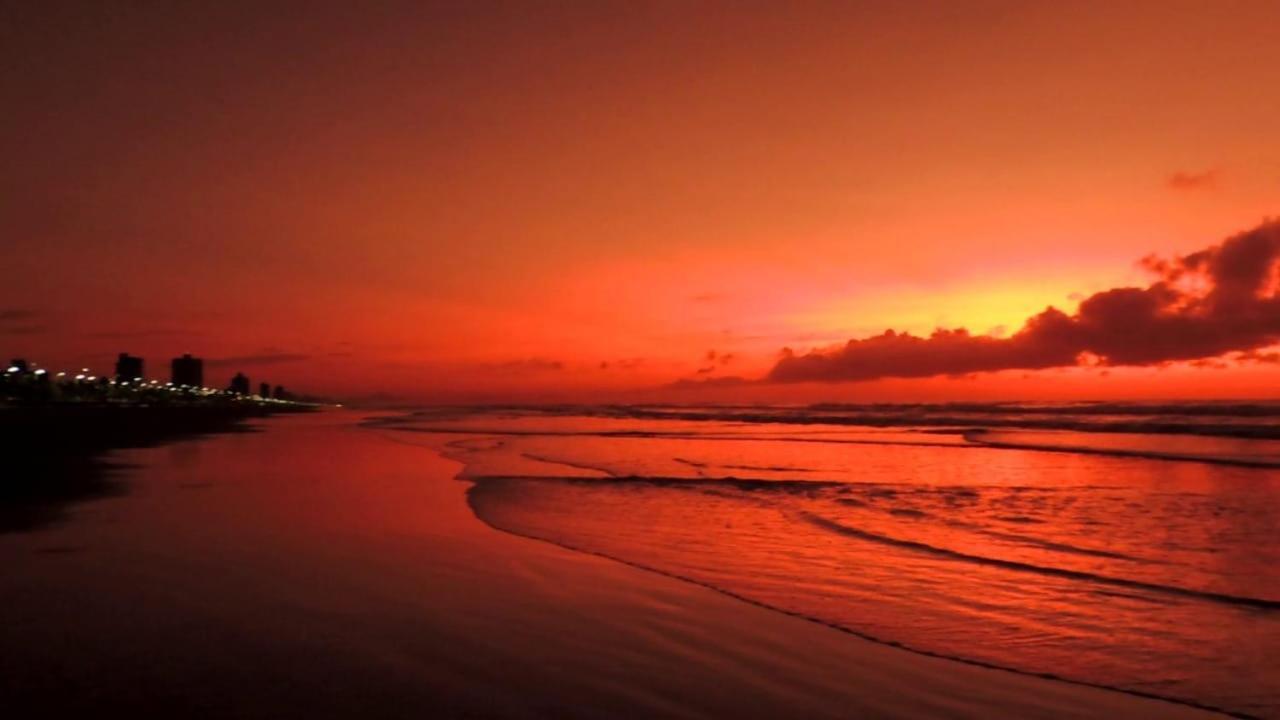 Apartamento Temporada pé na areia Mongaguá Exterior foto